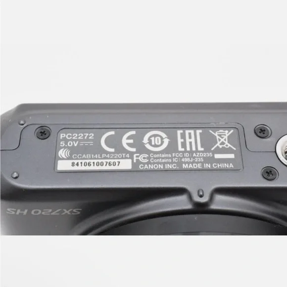 Canon SX720 HS Black Digital Camera - Picture 6 of 13